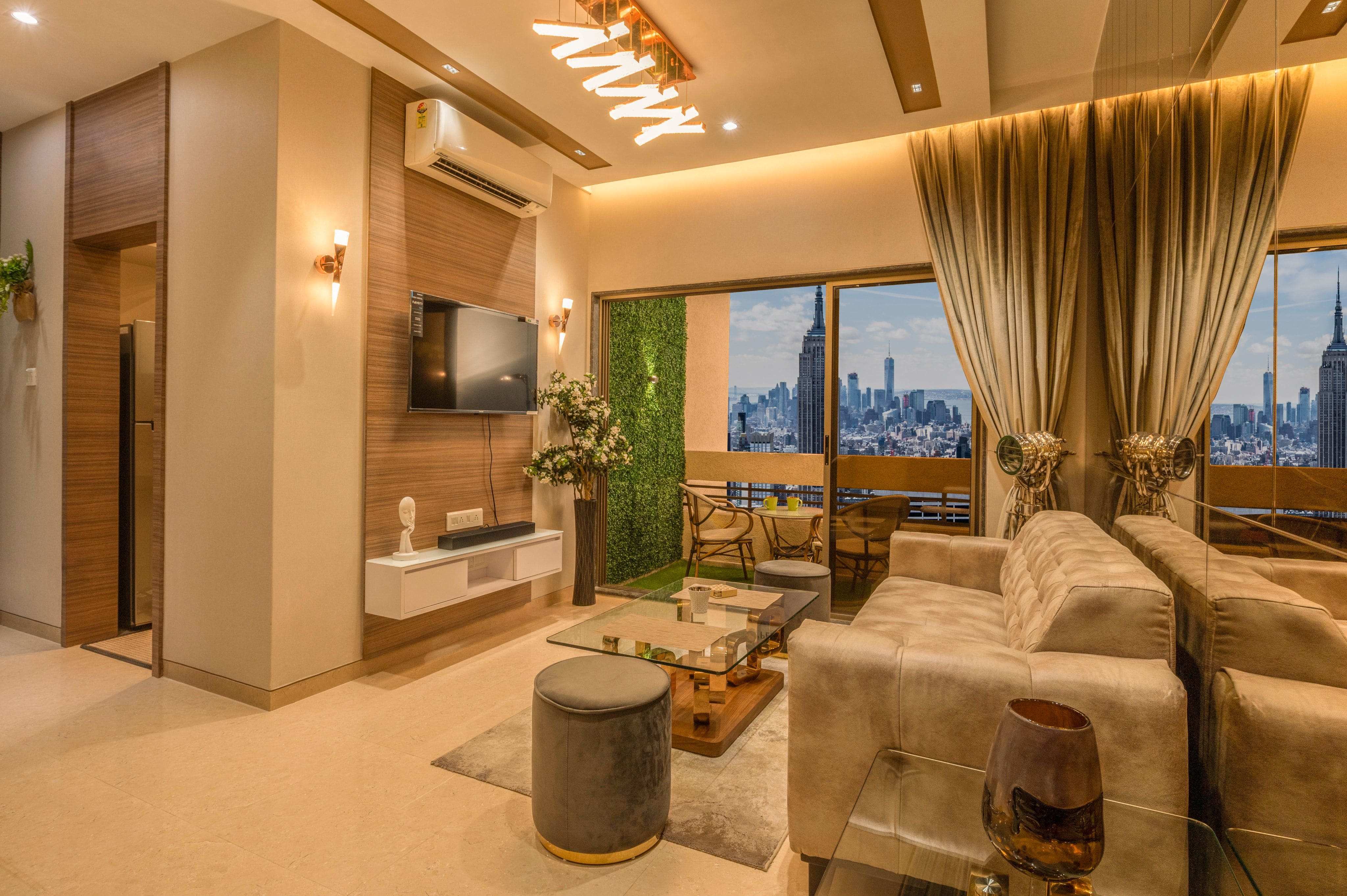 535 sq.ft. 2BHK Interior